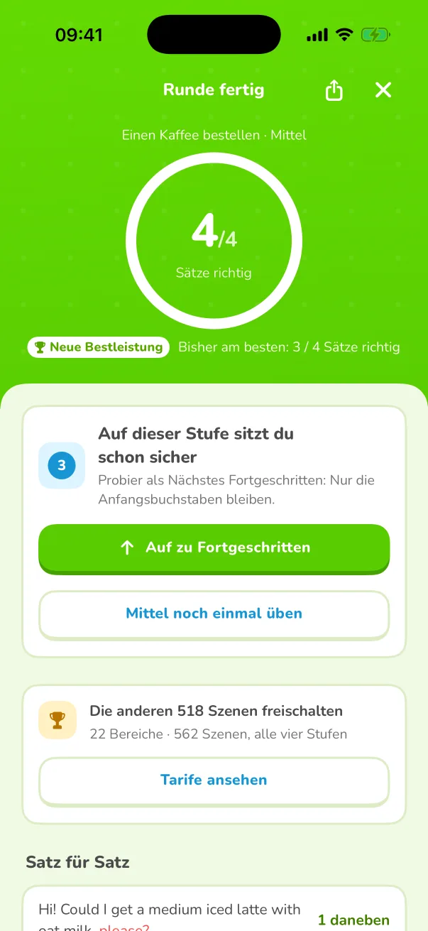 Wort für Wort bewertet