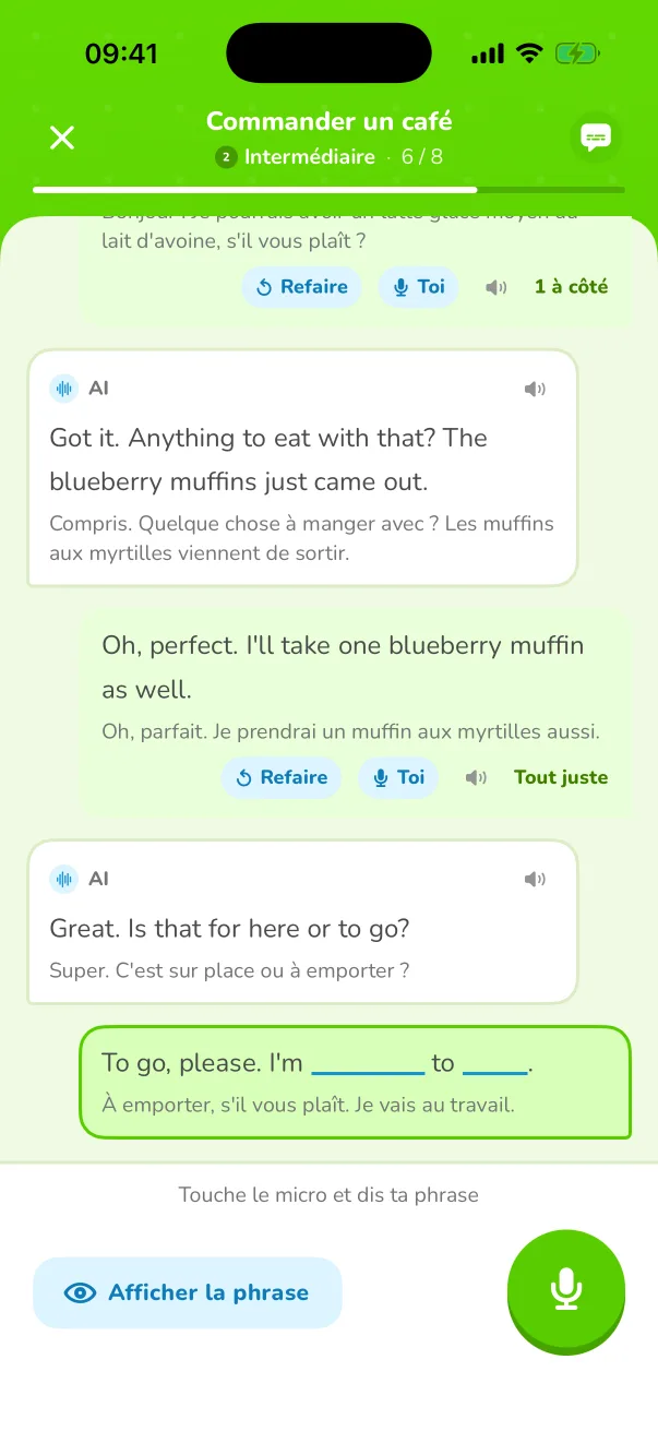 Écoutez votre propre voix