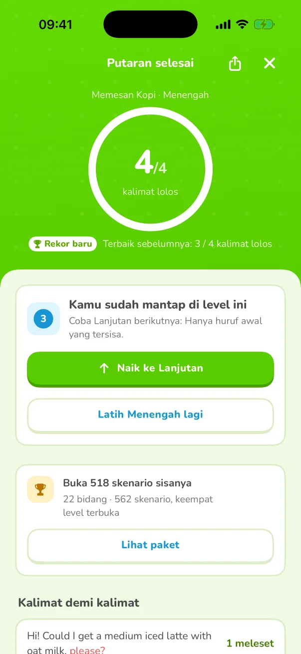 Dinilai kata per kata
