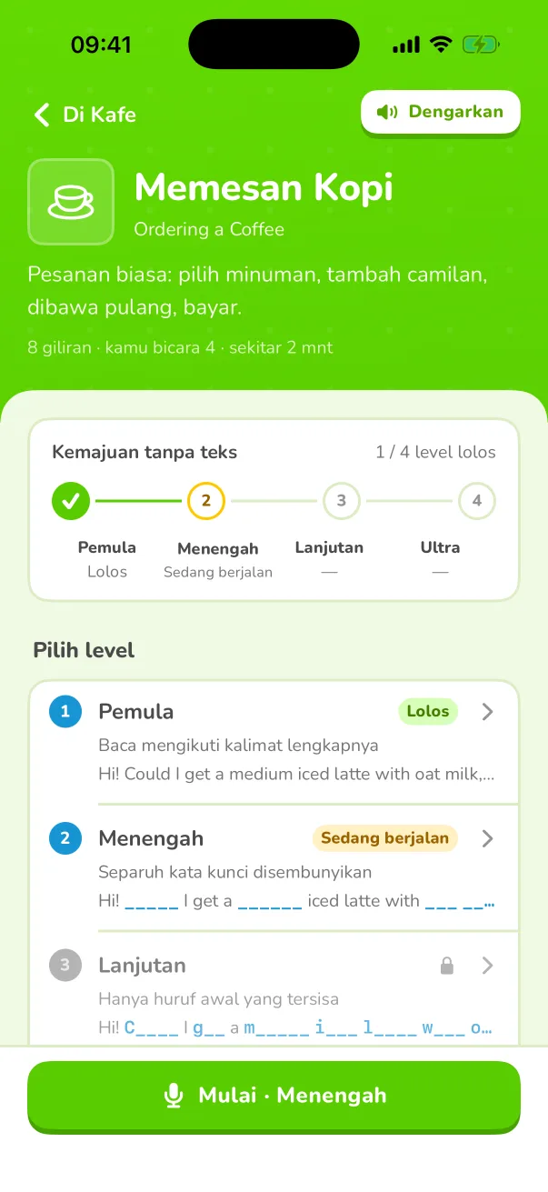 Ketuk kata mana pun