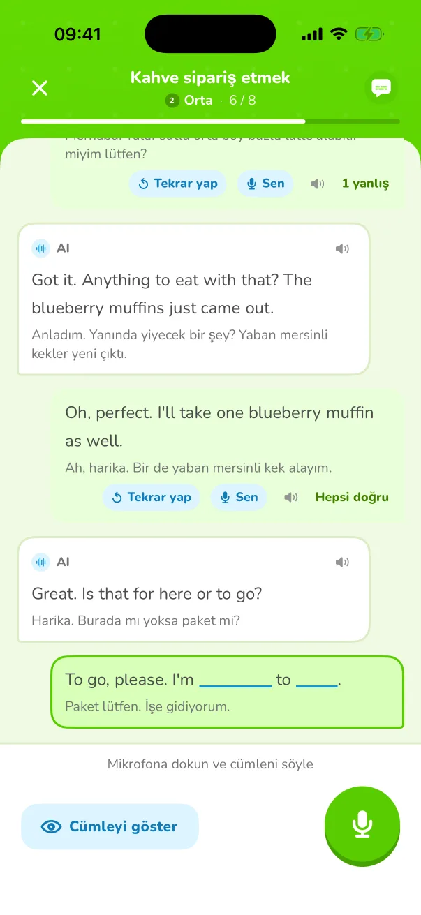 Kendi sesini dinle